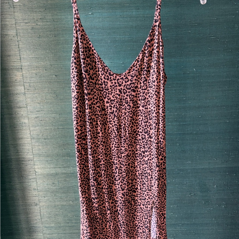 Reformation Marlowe Leopard Print Mini Dress - Picture 7 of 10